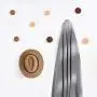 Wall Mounted Decorative Wooden Coat Hook Hat Rack Headphone Scarves Clothes Hanger Organizer Black Walnut,Round,2.36inch,Pack of 3 Wall Mounted Decorative Wooden Coat Hook Hat Rack Headphone Scarves Clothes Hanger Organizer Black Walnut,Round,2.36inch,Pack of 3