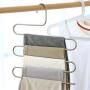 ZHANGWEIJING Hanger Clothes Closet Belt Holder Rack Bathroom Room Kitchen Shelf