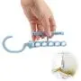 AYOPV Hanger Laundry Dry Rack Clothes Hanger Wardrobe Organization Windproof Home Storage Household Buckle Anti-Slip Multilayer