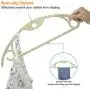 IEOKE Velvet Clothes Hangers Non Slip, 50-Pack No Shoulder Bumps Suit Hangers Ultra Thin Space Saving 360 Degree Swivel Heavy Duty Hook Durable Hangers for Sweaters,Coat,Jackets,Pants,Shirts (Beige)