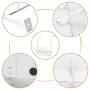 SKOLOO Over The Door Hook Rack, 5 Door Hanger Hooks for Clothes Towels Coat, Over The Door Coat Rack (2 Pack, White)