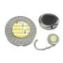 Sonva Purse Hanger Folding Handbag Hook - Cute Pineapple Print Table Hook Folding Bag Desk Hanger Foldable Holder