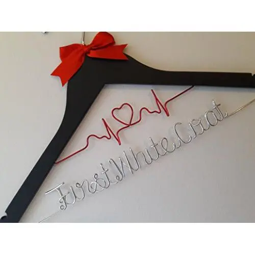 Personalized Doctor Hanger, Custom Hanger, Doctor Graduation Hanger, Doctor Hanger, White Coat Ceremony, First White Coat Hanger, Special Design, Unique, 2 lines, Handmade Hanger, Lab Coat Ceremony. Personalized Doctor Hanger, Custom Hanger, Doctor Graduation Hanger, Doctor Hanger, White Coat Ceremony, First White Coat Hanger, Special Design, Unique, 2 lines, Handmade Hanger, Lab Coat Ceremony.