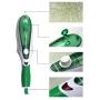 Portable Mini Steam Hanging Machine Handheld Iron Steam Brush Mini Household Iron Ironing Machine, Suitable for Family, Travel-Green