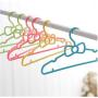 20pcs Set Childrens Bow Hanger Home Baby Clothes Hanger Color Random