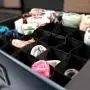 MIFXIN Underwear Socks Storage Organizer Drawer Divider 30 Cell Foldable Closet Drawer Organizer Storage Boxes Bin for Socks Bras Underwear Ties with Dust/Moisture Proof Cover (Black) MIFXIN Underwear Socks Storage Organizer Drawer Divider 30 Cell Foldable Closet Drawer Organizer Storage Boxes Bin for Socks Bras Underwear Ties with Dust/Moisture Proof Cover (Black)