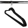 10PCS Non-Slip Velvet Hangers Suit Hanger Ultra Thin Space Saving 360 Degree Swivel Hook Strong and Durable Clothes Hanger Decoration