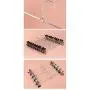 Da.Wa 10Pcs Stainless Steel Wardrobe Clothes Pants Hanger Strong Non-Slip Shelves Drying Clip