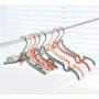 HJYPYJ Magic Hanger,Portable Multifunctional Hangers,Non-Slip Folding Hangers,Space Saving Organizer Hanger Durable/Blue / 40x20cm