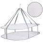 AYE Large Size Sweater Hanging Dryer, 2 Tier Folding Drying Rack, Lay Flat to Dry Mesh Clothes Hanger for Sweater, Delicates and Swimsuit AYE Large Size Sweater Hanging Dryer, 2 Tier Folding Drying Rack, Lay Flat to Dry Mesh Clothes Hanger for Sweater, Delicates and Swimsuit