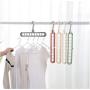 10pcs Random Color New Space Saver Saving Wonder Metal Magic Hanger Clothes Closet Organize Hook