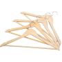 MCYYY 5 Pieces of Wooden Adult Clothes Hanger Jeans Pants Hangers Home Storage Rack Clothes Rack