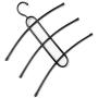 Iddefee Clothes Hanger 5-Pack Shirt Hangers Space Saving Metal Durable Multi-Functional Clothes Hangers Closet Organizers Multifunctional Hanger Pants Hangers (Color : Random, Size : 36362cm)
