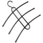 Iddefee Clothes Hanger 5-Pack Shirt Hangers Space Saving Metal Durable Multi-Functional Clothes Hangers Closet Organizers Multifunctional Hanger Pants Hangers (Color : Random, Size : 36362cm)