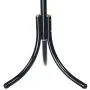 Iusun Coat Rack Three-Legged Stand Tree Hall Tree Entryway Storage Shelf Wood Look Accent Furniture for Clothes Hat Bag Hanger Floor Bedroom Multi-Function Simple-Ship from USA (Black)
