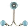 Indianshelf Handmade 1 Artistic Vintage Turquoise Iron Strewn Flat Wall Hooks Hangers/Clothes Hooks Wall Mount Indianshelf Handmade 1 Artistic Vintage Turquoise Iron Strewn Flat Wall Hooks Hangers/Clothes Hooks Wall Mount