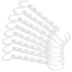 10pcs Multi-Functional Clothes Hanger Slip-Resistant Space Saving Hanger with Hook Closet Organizer Home Storage Racks