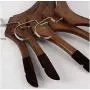 5Pcs Anti-Slip Solid Wood Clothes Hangers with Velvet Flocked, Walnut Non Slip Shirt Coats Shirts Hanger Rack with Notches 1.2cm thickness 5Pcs Anti-Slip Solid Wood Clothes Hangers with Velvet Flocked, Walnut Non Slip Shirt Coats Shirts Hanger Rack with Notches 1.2cm thickness