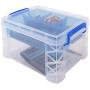 Super Stacker Divided Storage Boxes with Removable Tray, 10 x 7.5 x 6.5 Inches (37375)