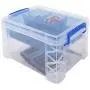 Super Stacker Divided Storage Boxes with Removable Tray, 10 x 7.5 x 6.5 Inches (37375)