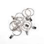 Plakza - Hanger Underwear - 10pcs Stainless Steel Clothespins Hook Laundry Clips Portable Bra Socks Hanger Pegs Racks Anti Wind - Stainless Clothes Bamboo Large Pegs Hooks Plastic Cute Hanging Clips W