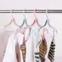 TOPBATHY Travel Hangers Portable Folding Clothes Hanger for Home Traveling Outdoor (Beige)