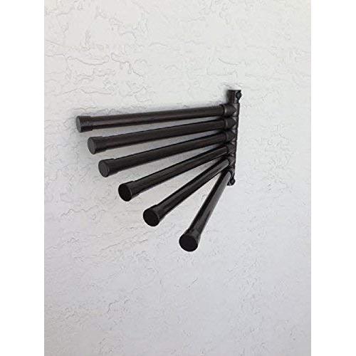 RoadRunner The Original Outdoor Pool Towel Hanging Towel Rack (6 Bar, Tucson Bronze)