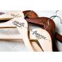 10 Personalized, Engraved Wedding Dress Hangers by Left Coast Original