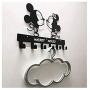 Ashland |Clothes Hanger Kids Creative Room Decoration Clothes Coat Rack 6 Hook (Mickey Minnie Mouse)