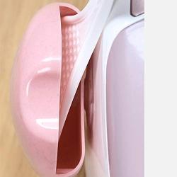 Hot Sale!DEESEE(TM)????????Kitchen Spoon Sucker Electric Rice Cooker Rice Spoon Hanger Without Perforation (Pink)