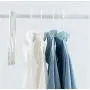 10pcs Random Color Adult Clothes Hangers, for Jeans Pants Coat Hanger, Home Storage Holder Dress Hanger Racks Plastic Hanger