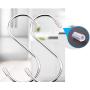 The Same 15 Pack Stainless Steel S Shaped Hooks Heavy Duty S Hooks for Kitchen, Work Shop, Bathroom