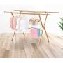 XIAOLONG Drying Rack Floor Folding Indoor X-Shaped Balcony Drying Quilt Cool Hanger Drying Rack Telescopic Clothes Pole -45