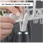Multifunctional Rack Trousers Hanger Clothes Drying Shelf Space Saving Closet Wardrobe Organizer Storage Hanger 5pcs