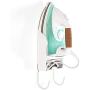 boomprospect Heat Resistant Iron Holder with Ironing Board Hanger Electric Iron Clothes Ironing Accessories - Black