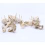 LEE House Double Needle Push Pin Hanger,Golden Plating Finish,Piece 12 LEE House Double Needle Push Pin Hanger,Golden Plating Finish,Piece 12