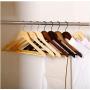 5pcs Random Color Hanger Hangers for Clothes Cothes Hanger Adult Hanger Clothing Store Retro Clothing Support Hotel Anti-Skid Hanger