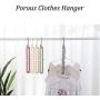 Multi-Port Space Saver Saving Wonder Metal Magic Coat Support Circle Hanger Trousers Clothes Closet Organize Drying Rack Hook 10pcs Random Color Multi-Port Space Saver Saving Wonder Metal Magic Coat Support Circle Hanger Trousers Clothes Closet Organize Drying Rack Hook 10pcs Random Color