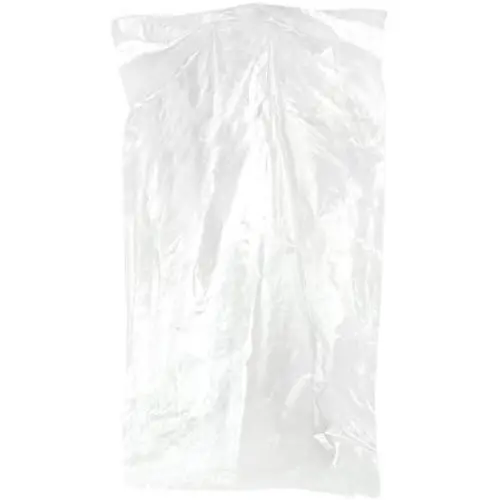 HANGERWORLD 50 Clear 38inch Dry Cleaning Laundry Polythylene Garment Clothes Cover Protector Bags 100 Gauge