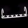 Dtemple Plastic Space Saver Magic Wardrobes Display Hanger Wonder Triple Closet Clothes Rack Clothing Hook Organizer