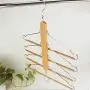 4 Tier Hanger Multifunctional Wood Hanger 4 Layer Shirt Clothes Foldable Pants Rack 4 Layers Hangers for for Jeans Trousers Skirts Scarf 4 Tier Hanger Multifunctional Wood Hanger 4 Layer Shirt Clothes Foldable Pants Rack 4 Layers Hangers for for Jeans Trousers Skirts Scarf
