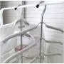 2pcs Multi-Layer Clothes Hanger Hook Trousers Pants Storage Rack Drying Wardrobe Organizer Hanger Anti-Slip Home Storager