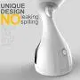 MagicPro Portable Garment Steamer for Clothes, Garments, Fabrics Removes Wrinkles for Fresh Clothing, Fast Heat and Auto Off, Handheld Travel Steamer with Detachable 300ml Water Tank