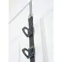 Perfect Curve BragRack18 Over-The-Door Purse Organizer, Two Straps, Holds Up To 18 Bags, Black