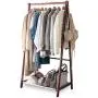 Angels home Standing Coat Racks 151CM Wooden Folding Hall Trees Coat Rack Stand Shoe Rack Hooks Clothes Stand Tree Stylish Wooden Hat Coat Rail Stand Rack Clothes Jacket Storage Hanger Organiser Angels home Standing Coat Racks 151CM Wooden Folding Hall Trees Coat Rack Stand Shoe Rack Hooks Clothes Stand Tree Stylish Wooden Hat Coat Rail Stand Rack Clothes Jacket Storage Hanger Organiser