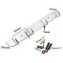 Saim Aluminium Alloy 5 Hanger Towel Hat Coat Clothes Wall Mount Rack Hook