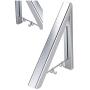 Retractable Clothes Hanging System Drying Rack Clothes Hanger Hanging Rod Wardrobe Foldable Aluminum for Space Saving Laundry Utility Room