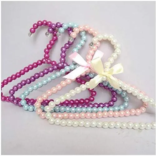 5pcs Random Color 20cm Children Pearl Hanger Fashion Dog Hangers for Clothes Baby Pearl Plastic Pet Hangers Decoration 5pcs Random Color 20cm Children Pearl Hanger Fashion Dog Hangers for Clothes Baby Pearl Plastic Pet Hangers Decoration