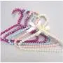 5pcs Random Color 20cm Children Pearl Hanger Fashion Dog Hangers for Clothes Baby Pearl Plastic Pet Hangers Decoration 5pcs Random Color 20cm Children Pearl Hanger Fashion Dog Hangers for Clothes Baby Pearl Plastic Pet Hangers Decoration