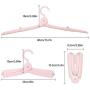lenbicki 1pcs Folding Coat Hanger,Portable Travel Clothes Hanger,Outdoor Windproof Skirt Hangers for Suitcase Adult Children Clothes Rack